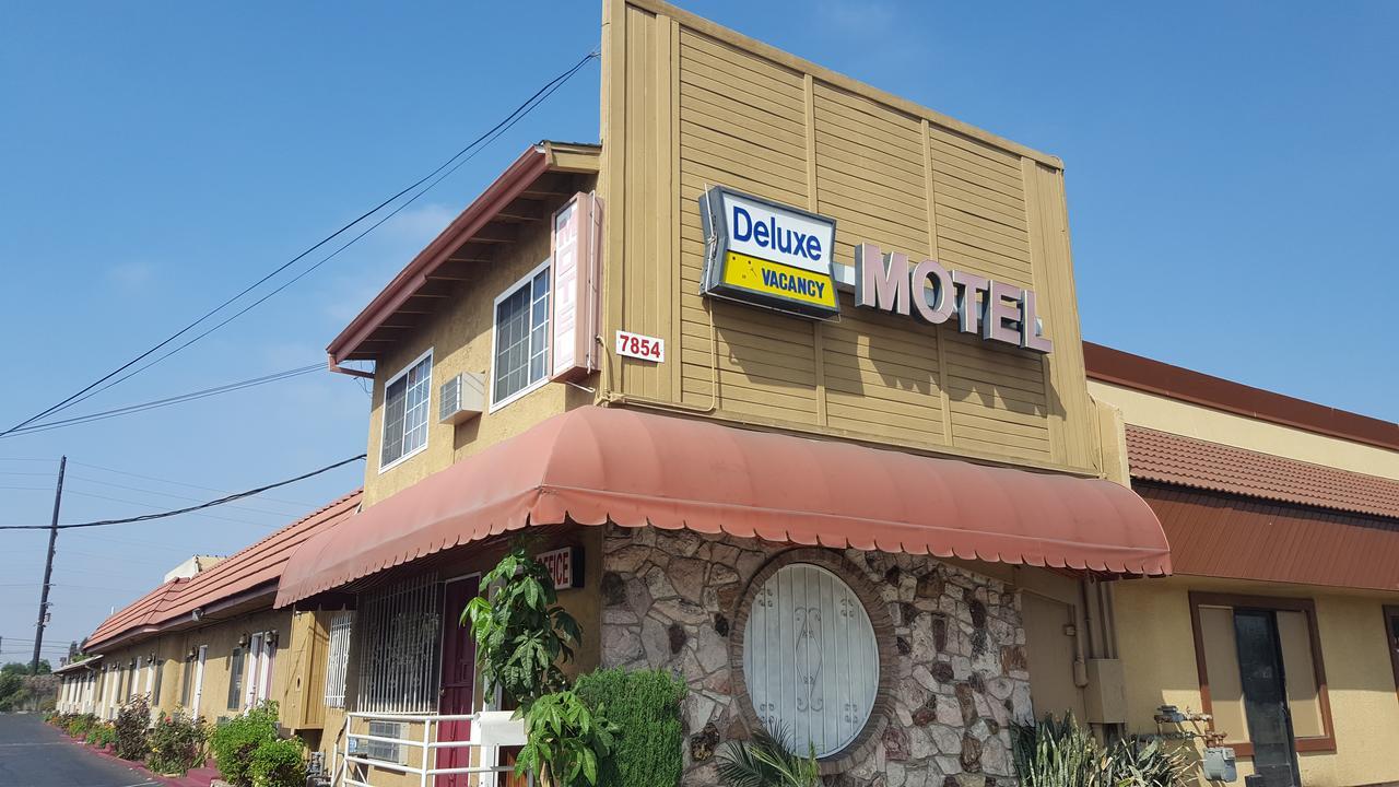 Deluxe Motel, Los Angeles Area Downey Exterior foto